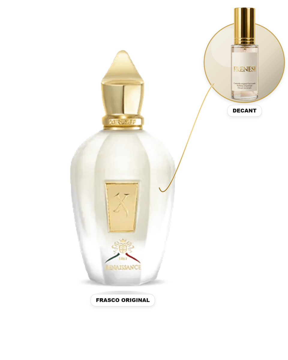 Xerjoff Renaissance Unissex Eau de Parfum (Decant) - FRENESI